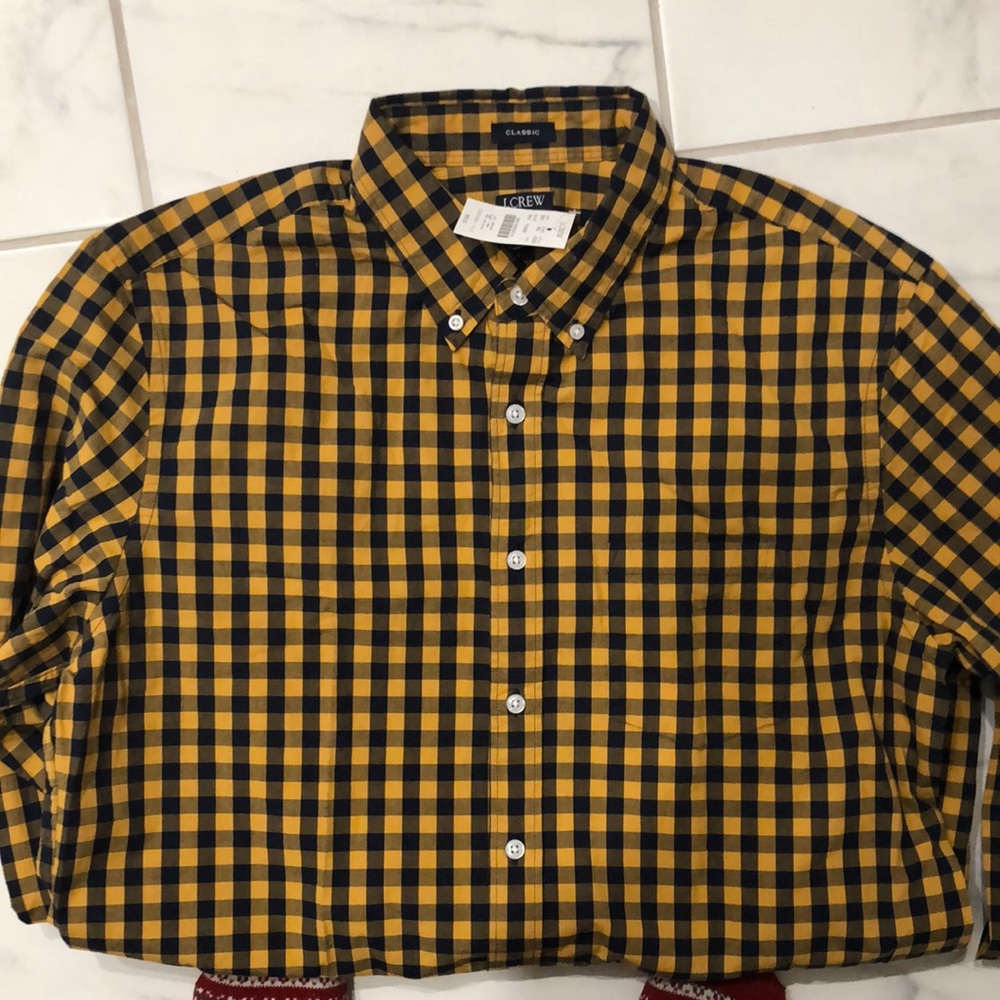 J. crew button up